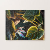 緑の魔法の生物 ジグソーパズル (横)