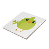 緑の鳥のキャラクター タイル (側面)