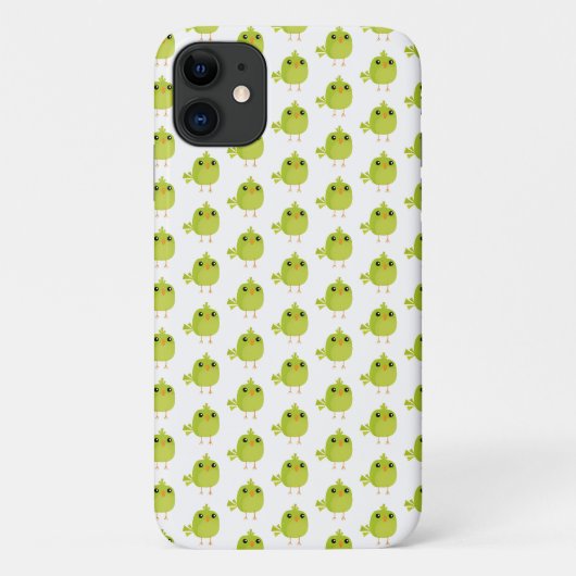緑の鳥のキャラクター Case-Mate iPhoneケース (裏面)