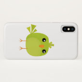 緑の鳥のキャラクター Case-Mate iPhoneケース (裏面(横))