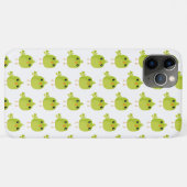 緑の鳥のキャラクター Case-Mate iPhoneケース (裏面(横))