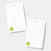 緑の鳥の漫画 バッジ (正面＆裏面)