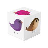 緑の鳥の漫画 フォトキューブ (裏面アングル)