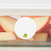 緑の鳥の漫画 ラベル (貼付)