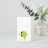 緑の鳥の漫画 名刺 (スタンド正面)