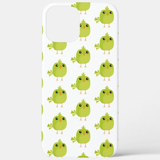 緑の鳥の漫画 Case-Mate iPhoneケース (裏面)