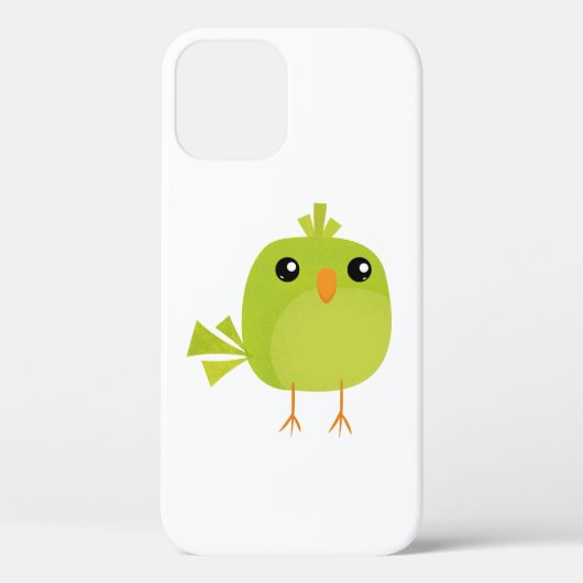 緑の鳥の漫画 Case-Mate iPhoneケース (裏面)