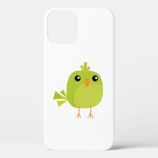 緑の鳥の漫画 Case-Mate iPhoneケース (裏面)