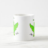 緑の鳥、緑の鳥 コーヒーマグカップ (中央)