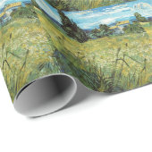緑の麦畑 ヴィンセント・ヴァン・ゴッホ ラッピングペーパー (ロールコーナー)