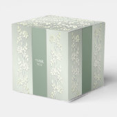 緑の黄色のフローラ優先ボックス フェイバーボックス (裏面サイド)