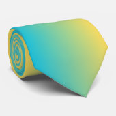 緑の黄色の濃淡 ネクタイ (ロール)