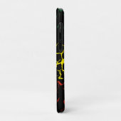 緑の黄色。レッド Case-Mate iPhoneケース (裏面/左)