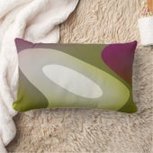 緑の黙想6001のLumbarの枕 ランバークッション (ブランケット)