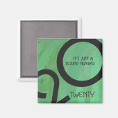 緑の10年の誕生日 マグネット (正面/裏面)