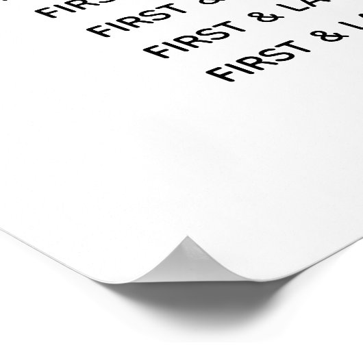 緑の《キリスト教》洗礼式や命名式バプテスマ座席表 ポスター (角)