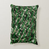 緑の「壁」効果と最も暗い泡？ アクセントクッション (裏面(縦))