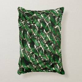 緑の「壁」効果と最も暗い泡？ アクセントクッション