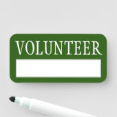 緑の"有志の"名札 名札 (インサイチュ)