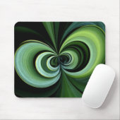 緑のAppleの中心! マウスパッド (マウス)