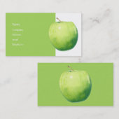 緑のAppleプロファイルカード 名刺 (正面/裏面)