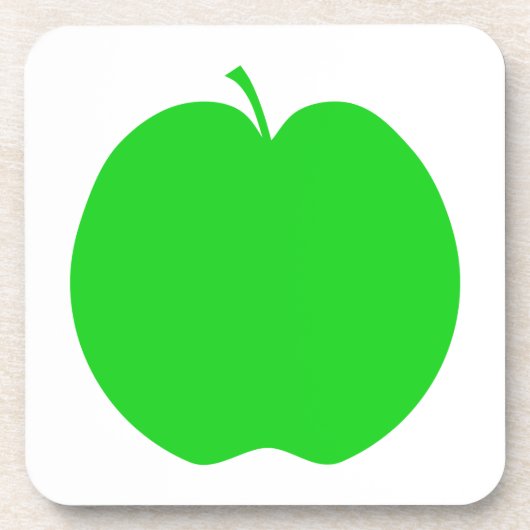 緑のApple コースター (正面)