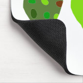 緑のApple マウスパッド (コーナー)