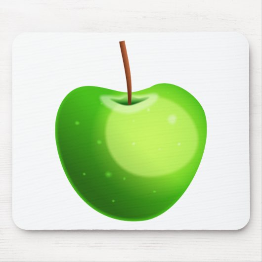緑のApple マウスパッド (正面)