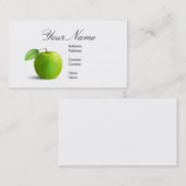 緑のApple 名刺 (正面/裏面)