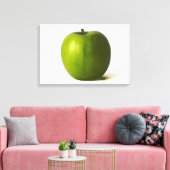 緑のApple 24x16 (60x40cm)のwaccna キャンバスプリント (インサイチュ (リビング))