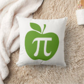 緑のApple Pi クッション (ブランケット)
