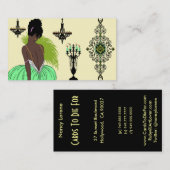 緑のBianca -名刺 名刺 (正面/裏面)