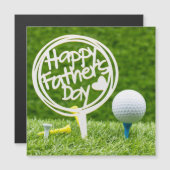 緑のCに「お父様の日」サインが入ったゴルフボール (正面/裏面)