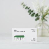 緑のcarport 名刺 (スタンド正面)