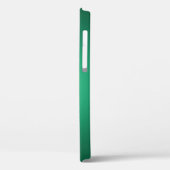 緑のCase-Mate iPhoneケースに白色のスポットライト Case-Mate iPhoneケース (裏面 / 左)