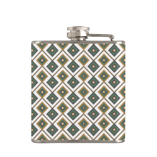 緑のDiamante フラスク (裏面)