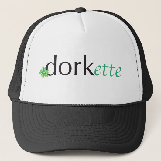 緑のDorkette キャップ (正面)