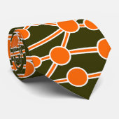 緑のDrab 333300上の多くの道路IIオレンジ&白 ネクタイ (ロール)