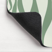 緑のEbbとFlow 4 マウスパッド (コーナー)