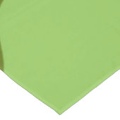 緑のGroovy波線抽象芸術ミニマルモダンリスト テーブルクロス (アングル)