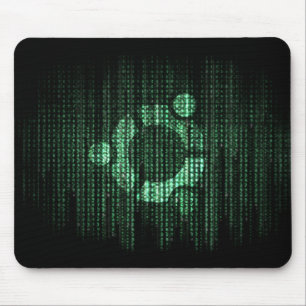 緑のLinuxターミナル マウスパッド