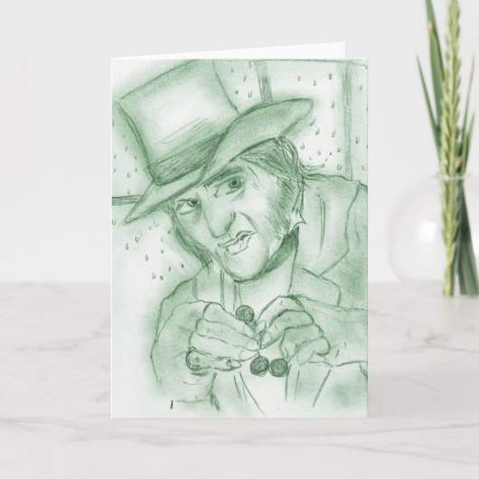 緑のScrooge シーズンカード (正面)