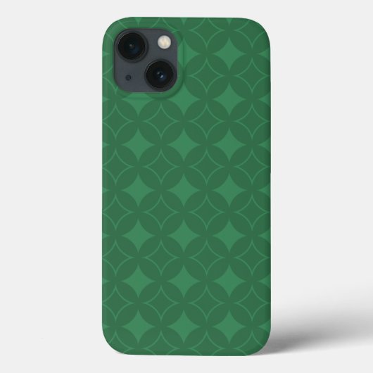 緑のShippoパターンケース – メイトiPhoneケース Case-Mate iPhoneケース (裏面)