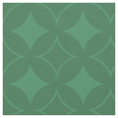 緑のShippoパターン ファブリック (クローズアップ)