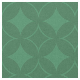 緑のShippoパターン ファブリック