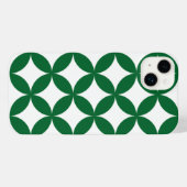 緑のShippo iPhone 14プラスケース iPhoneケース (裏面横)