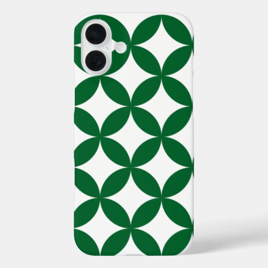 緑のShippo iPhone 16ケース Case-Mate iPhoneケース (裏面)
