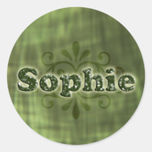 緑のSophie ラウンドシール