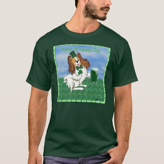 緑のSt paddys dayのTシャツ Tシャツ (正面)