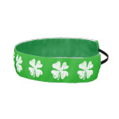 緑のSt patricks dayの幸運な魅力のクローバーのヘッドバンド アスレチックヘッドバンド (右)
